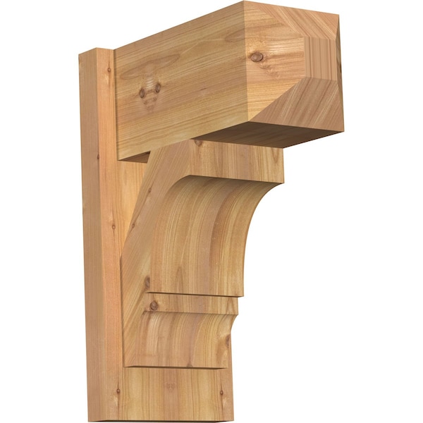 Ekena Millwork Balboa Craftsman Smooth Outlooker, Western Red Cedar, 7 1/2"W x 14"D x 18"H OUT08X14X18BOA04SWR - main